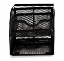 Asztali Írószertartó MESH M&G fém 115/125/105