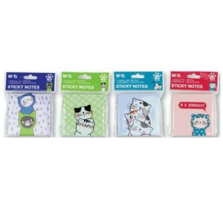 Öntapadós jegyzettömb 75x51 M&G 100lap