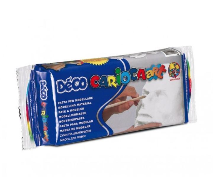 Modellező agyag fehér 500g Carioca