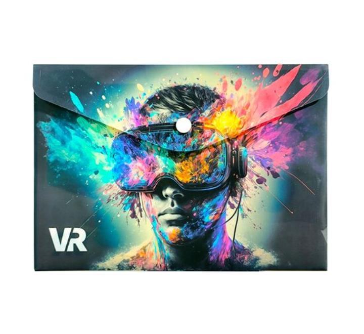 Személyre szabott mappa gombbal A5 PP