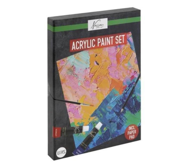 Akril színek 10db,10x12ml