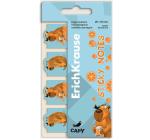 Öntapadós jegyzettömb 67x25mm 80 lap ErichKrause Happy Capy