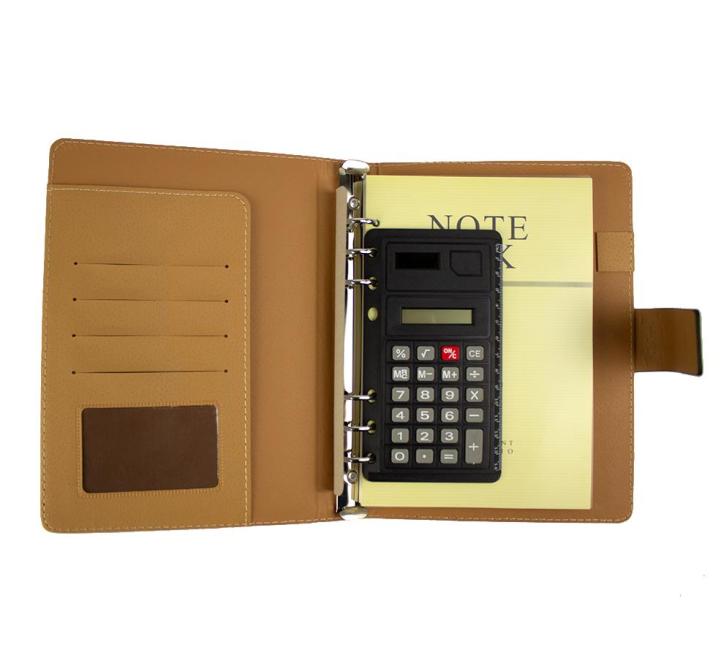 Szervező A5 +számológép,Narancs