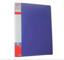 Mapa plastic 20 folii Daco albastru