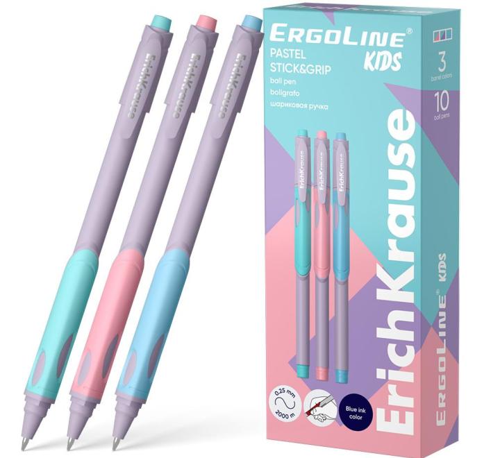 ErgoLine® Kids Stick&Grip Pastel golyóstoll