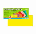 Karton elválasztó sárga