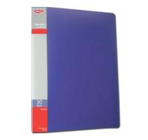 Mapa plastic 30 folii Daco albastru