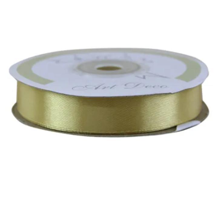 Panglica satin Aur 15mmx25m