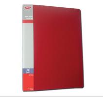 Mapa plastic 30 folii Daco rosu