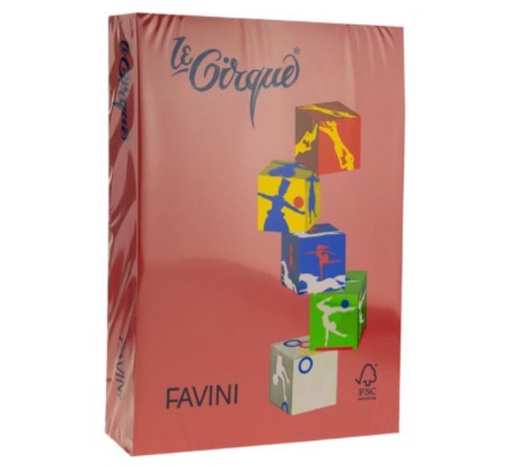 Színes karton A4 160g/mp intenzív rubinvörös