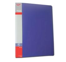 Mapa plastic 40 folii Daco albastru