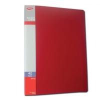 Mapa plastic 40 folii Daco rosu