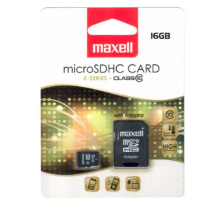 Memorie Micro Sdhc 16GB Maxell