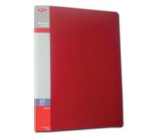 Mapa plastic 60 folii Daco rosu