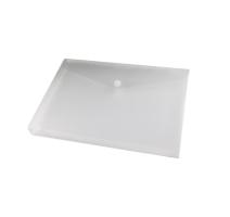 Műanyag tépőzáros mappa A4