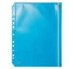 A4-es mappa cipzárral és perforációval