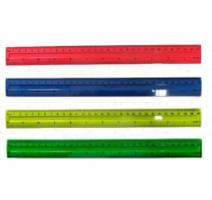 Rigla din plastic 30 cm diverse culori