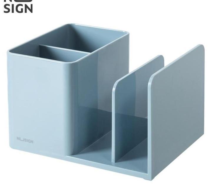 Írószertartó 2 rekesz + 2 válaszfal Kék