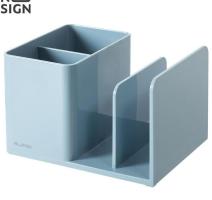 Írószertartó 2 rekesz + 2 válaszfal Kék