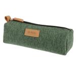 Greenline trapéz alakú tolltartó, zöld