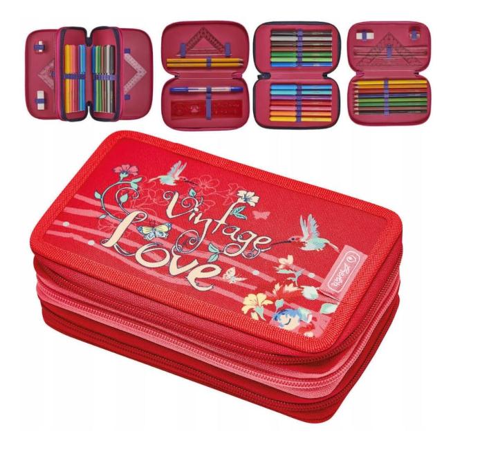 Tolltartó felszerelt 31 darabos 3 cipzárral