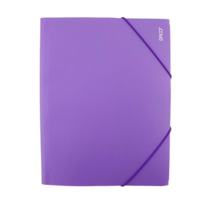 Műanyag mappa Daco lila