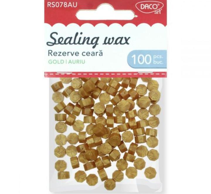 Viaszpecsét 26-30g Viaszkönyv arany