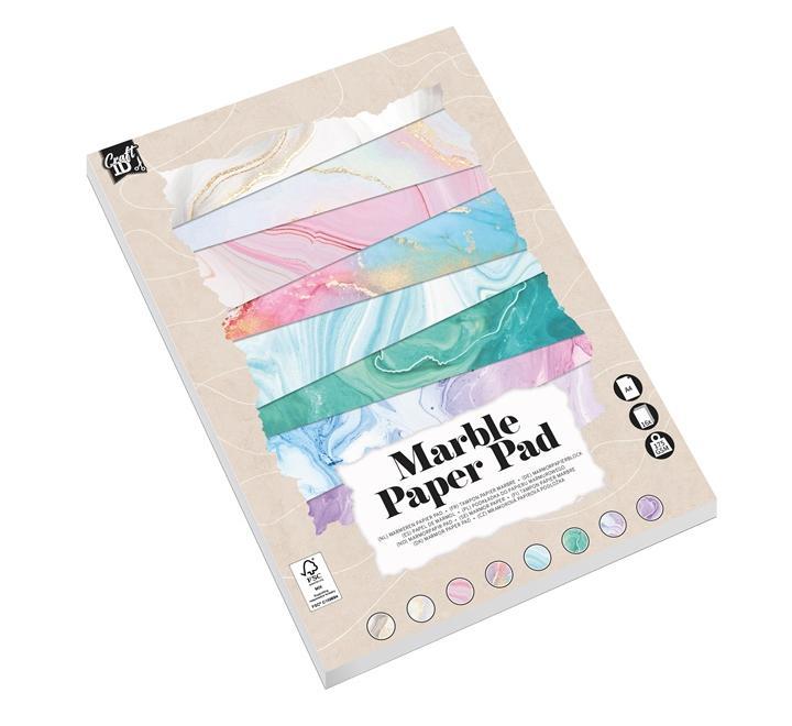 Vázlatblokk A4 16 lap MARBLE