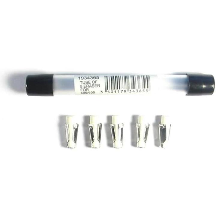 Rotring radír, 5 darabos készlet