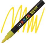 UNI PC-3M Posca jelölő 0,9-1,3 mm - sárga