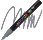 Marker UNI PC-3M Posca 0,9-1,3 mm - szürke