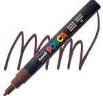 UNI PC-3M Posca jelölő 0,9-1,3 mm - sötétbarna színben