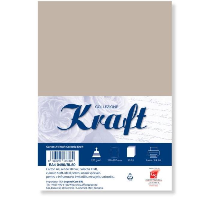 A4 200g erőskarton 200g színes karton 50col/top