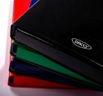 Mappa A4 laminált karton 3 cm kék