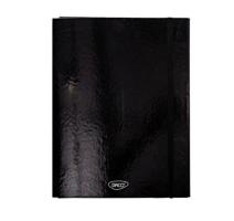 Mappa A4 laminált karton 3 cm fekete