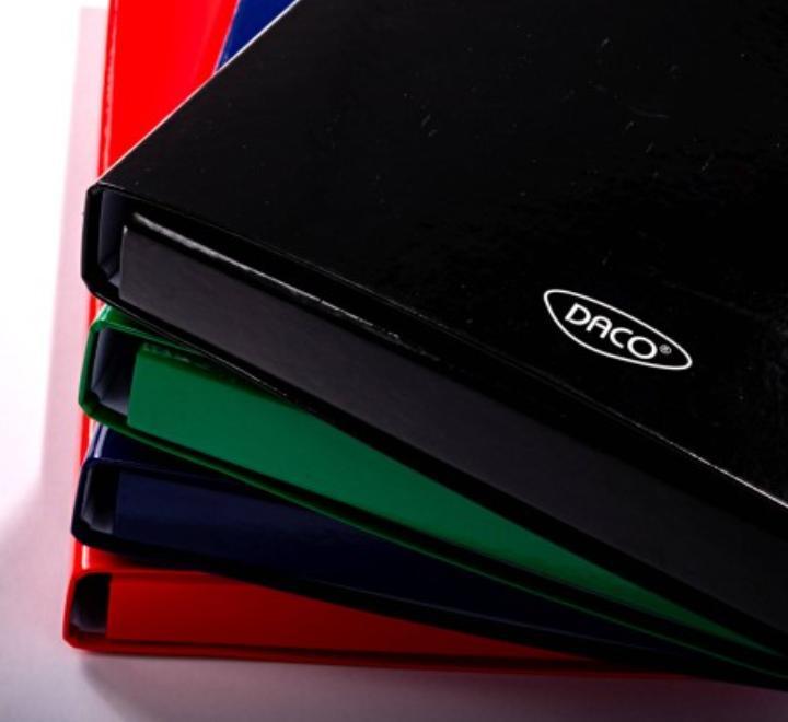 Mappa A4 laminált karton 3 cm piros