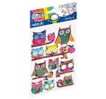 Matricák - 3D matrica rövidnadrágos bagoly