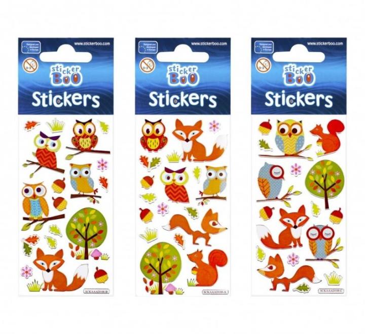 Képek - Erdei állatok matrica