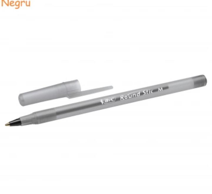 Golyóstoll Round Stic Clasic Bic, feket