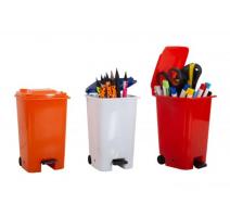 Íróeszköz-tartó - pedálos kuka modell