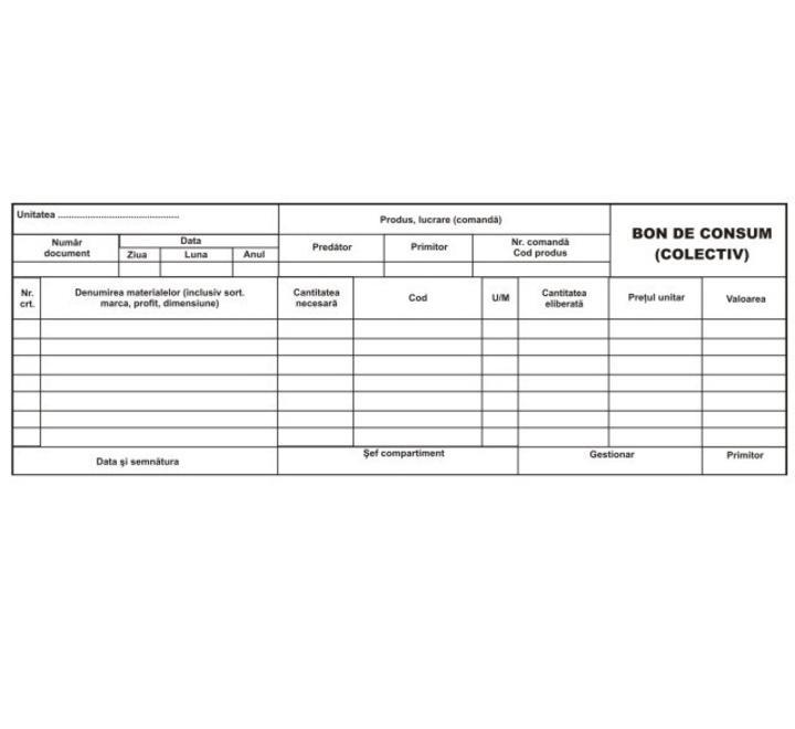 Fogyasztói blokk 2 példányos