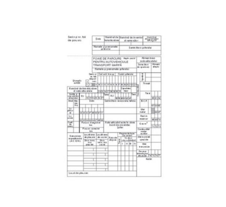 Áruszállítási menetlevél A4, simma