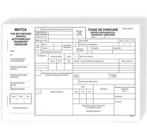 Személyszállítói menetlevél A4