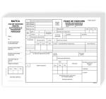 Személyszállítói menetlevél A4