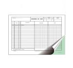 Kassza nyilvántartó füzet A4, 2 példányos, álló