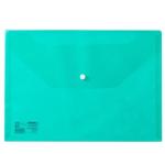 Mapa Plastic Cu Buton A4 Verde Deli