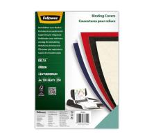 Bőr hatású borítólap A4 Zöld FELLOWES