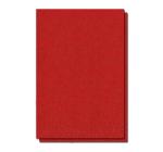 Bőr hatású borítólap A4 230g Piros