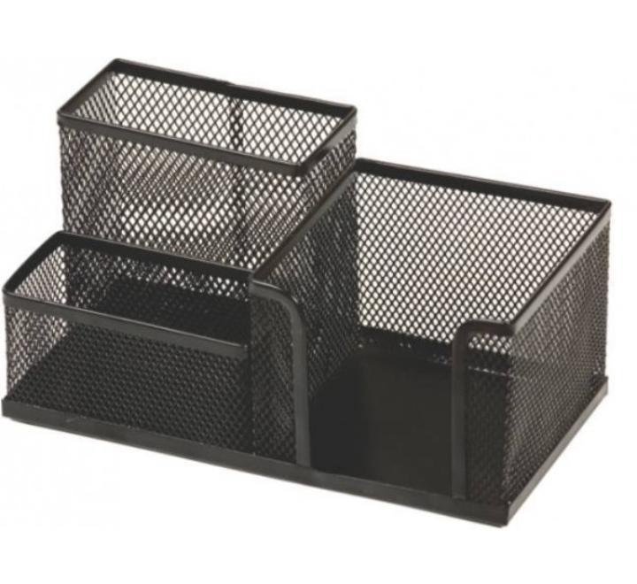 Suport instrumente de scris, 3 compartimente