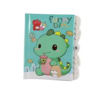Jurnal cu lacat Funny Dino, 13×15 cm
